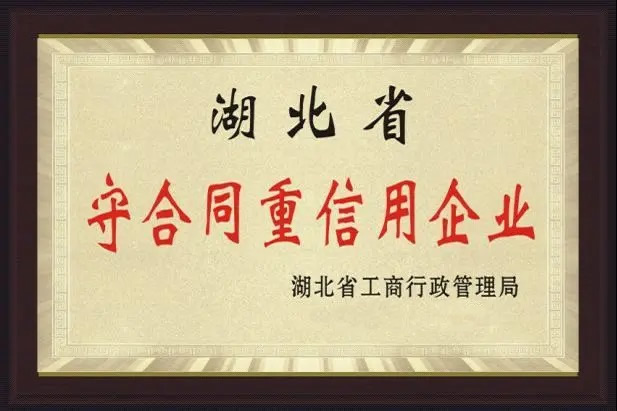 公司获评湖北省第十六届(2020—202